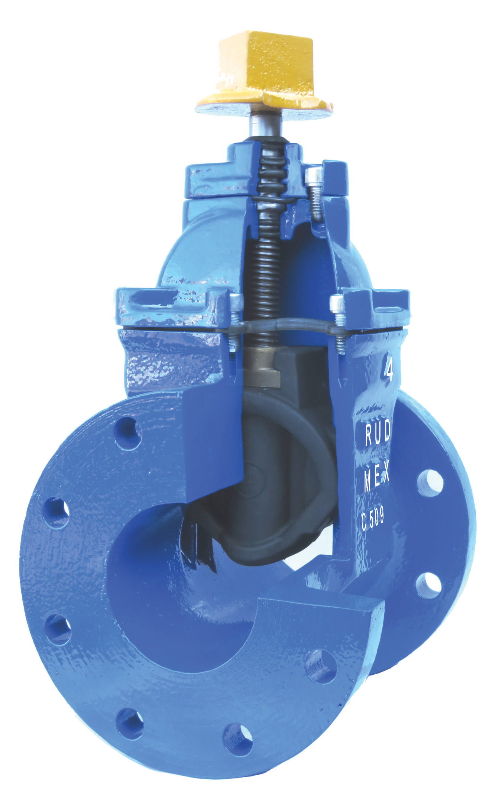 Válvulas Industriales Industrias BelgW Válvula Compuerta Sello Flex 114 AWWA C509 Válvulas Industriales Industrias BelgW Válvula Compuerta Sello Flex 114 AWWA C509